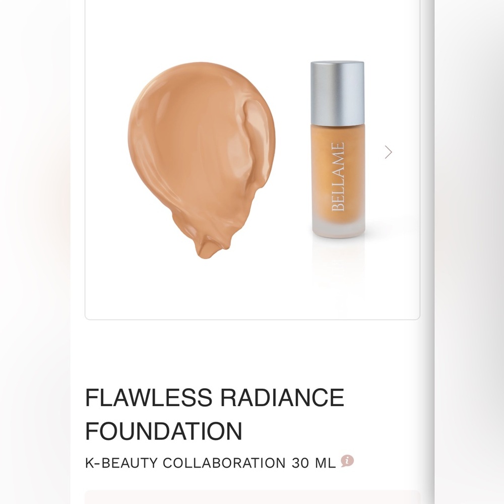 Bellame Flawless Radiance Foundation